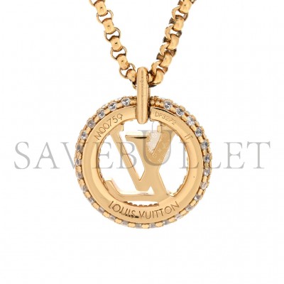 LOUIS VUITTON LOUISE BY NIGHT NECKLACE M00759